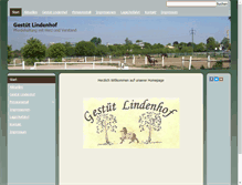 Tablet Screenshot of gestuet-lindenhof.net