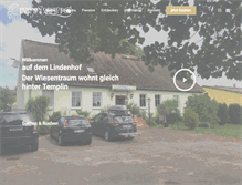 Tablet Screenshot of gestuet-lindenhof.eu
